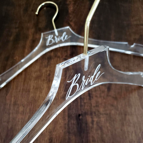 Acrylic Bride Hanger