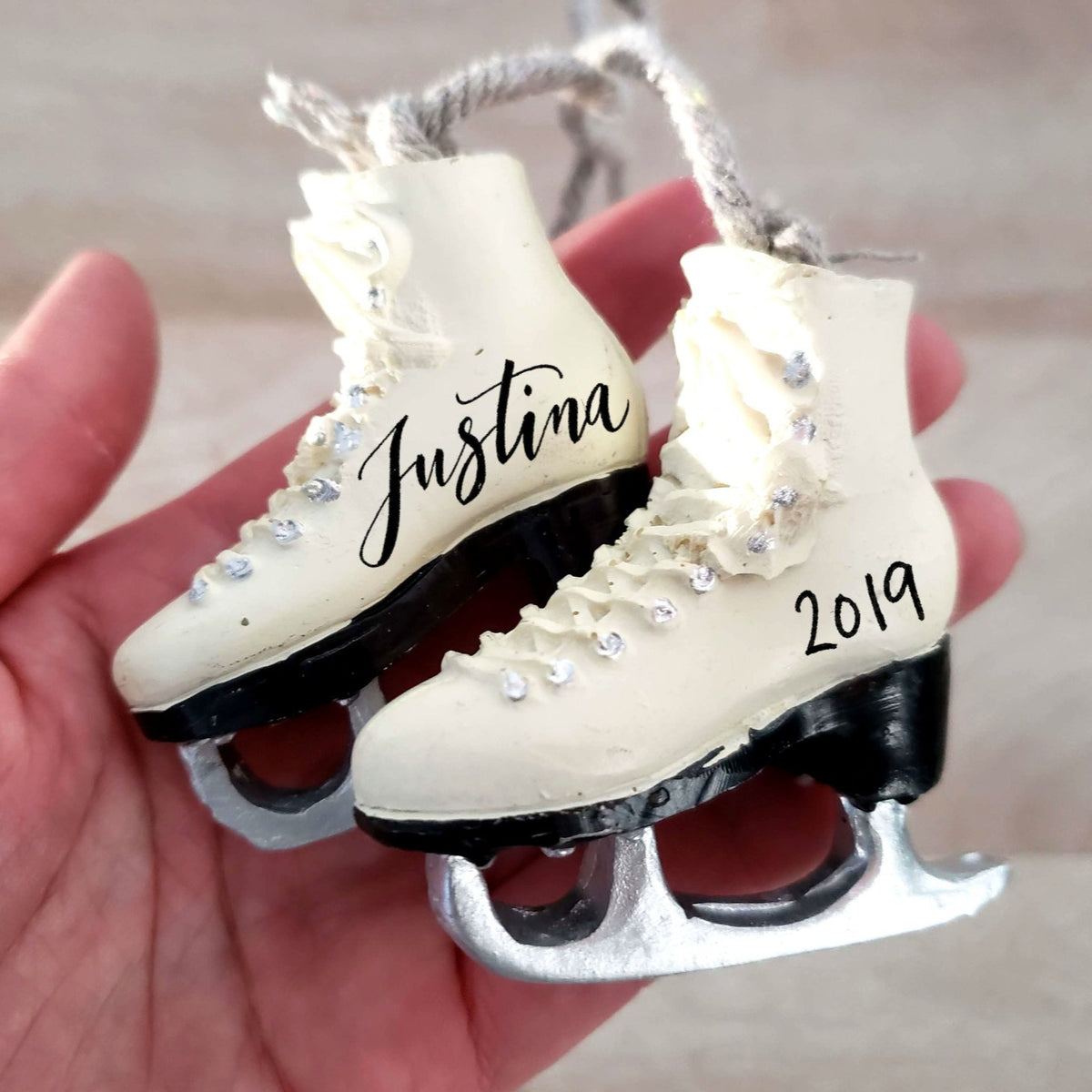 Ice Skating Ornament Personalized Ice Skater Christmas Ornament, Ice Skate  Decorations, Ice Skating Gifts for Girls, Gifts for Women, Gifts for Kid