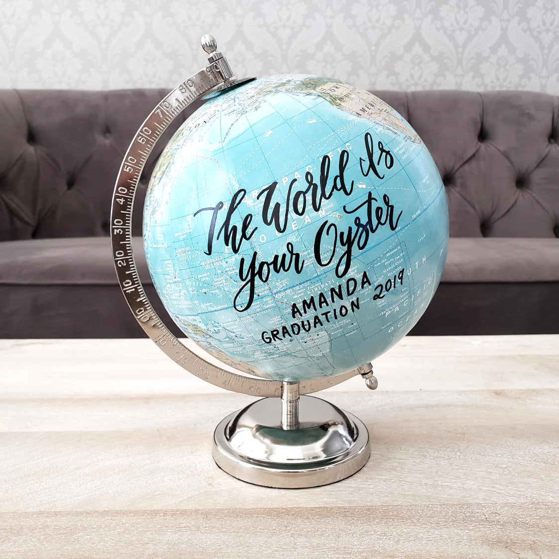 the world is yours globe