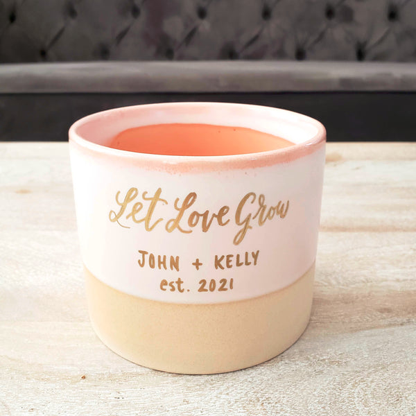Let Love grow planter