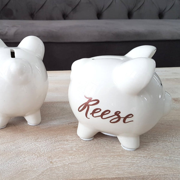 Personalized Piggy Bank for girl