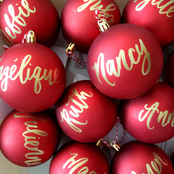 Red Christmas Ornament