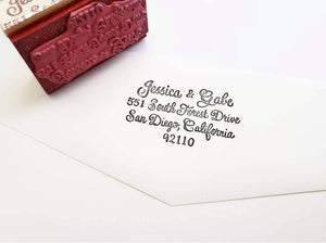 Calligraphy Address Stamp