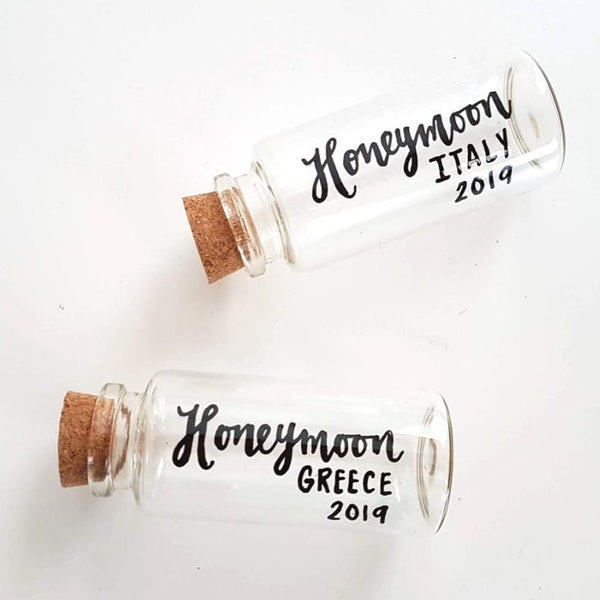 honeymoon memory jars