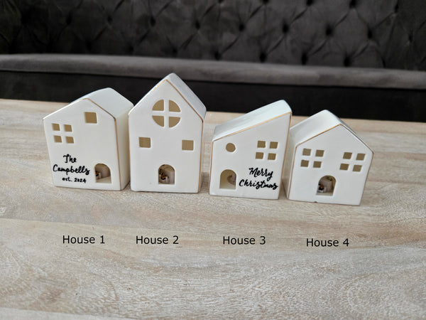 Personalized Christmas Village