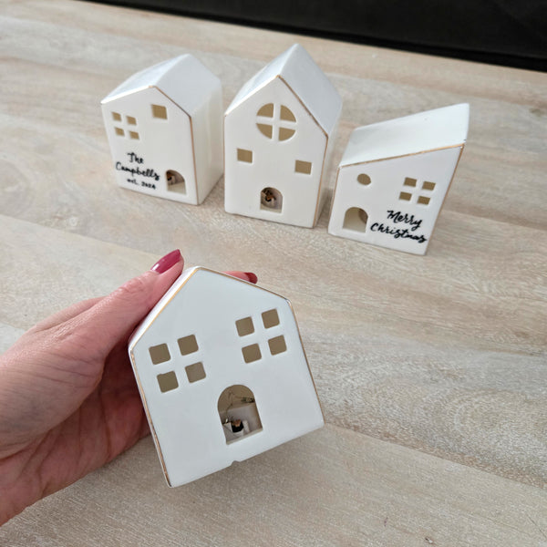 Personalized Christmas Village