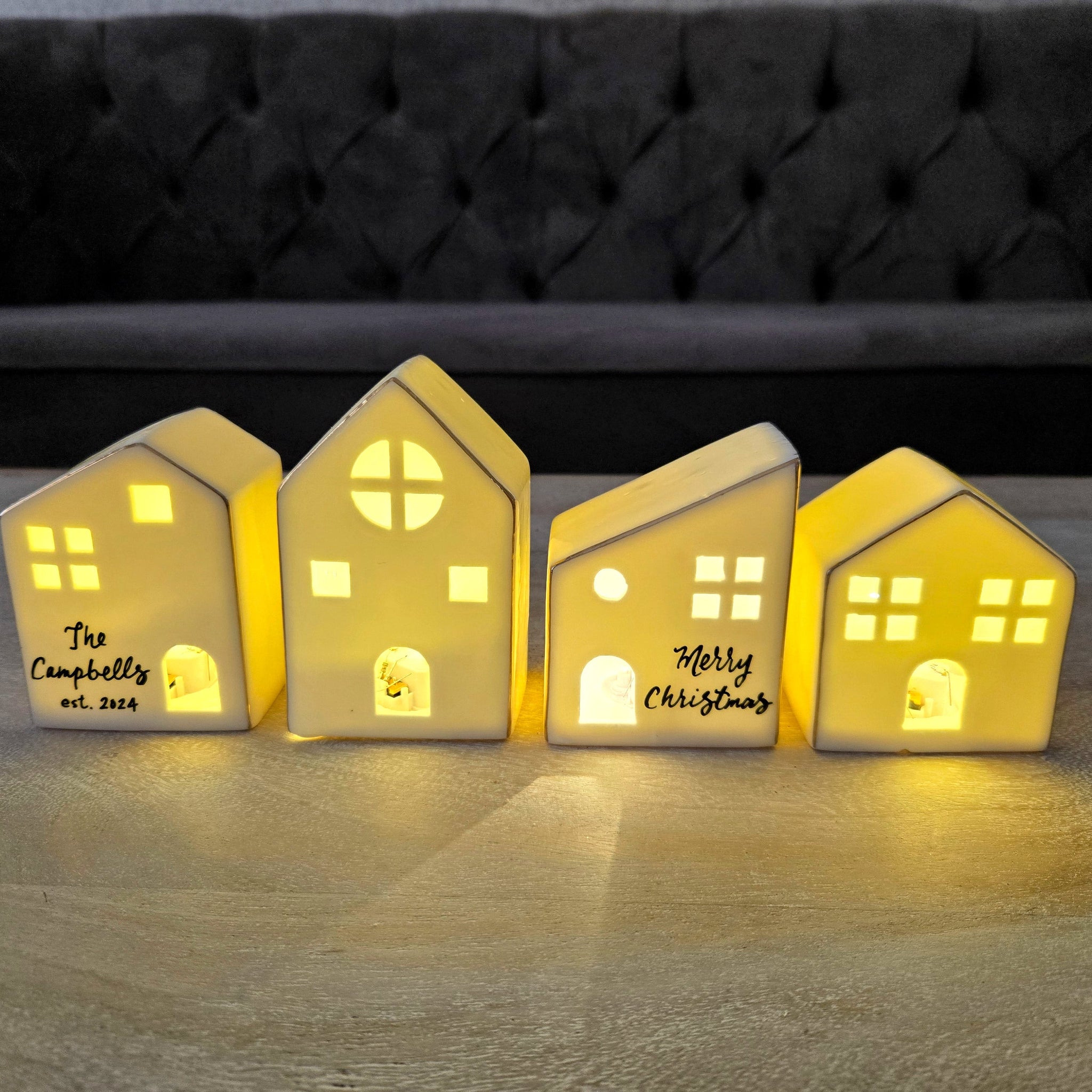 Personalized Christmas Village