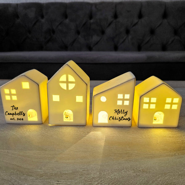 Personalized Christmas Village