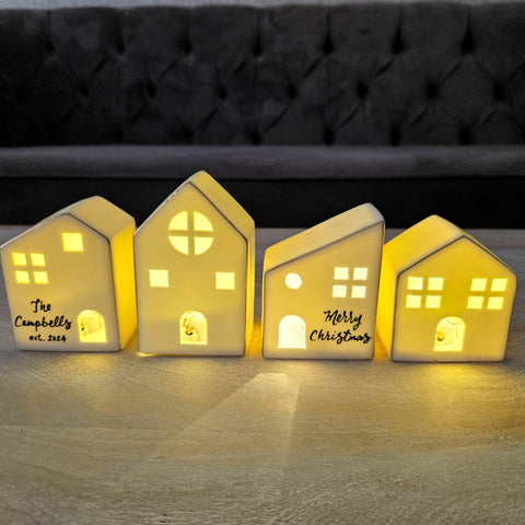 Personalized Christmas Village