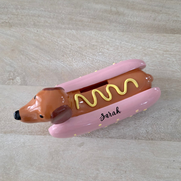Hot Dog Coin Bank