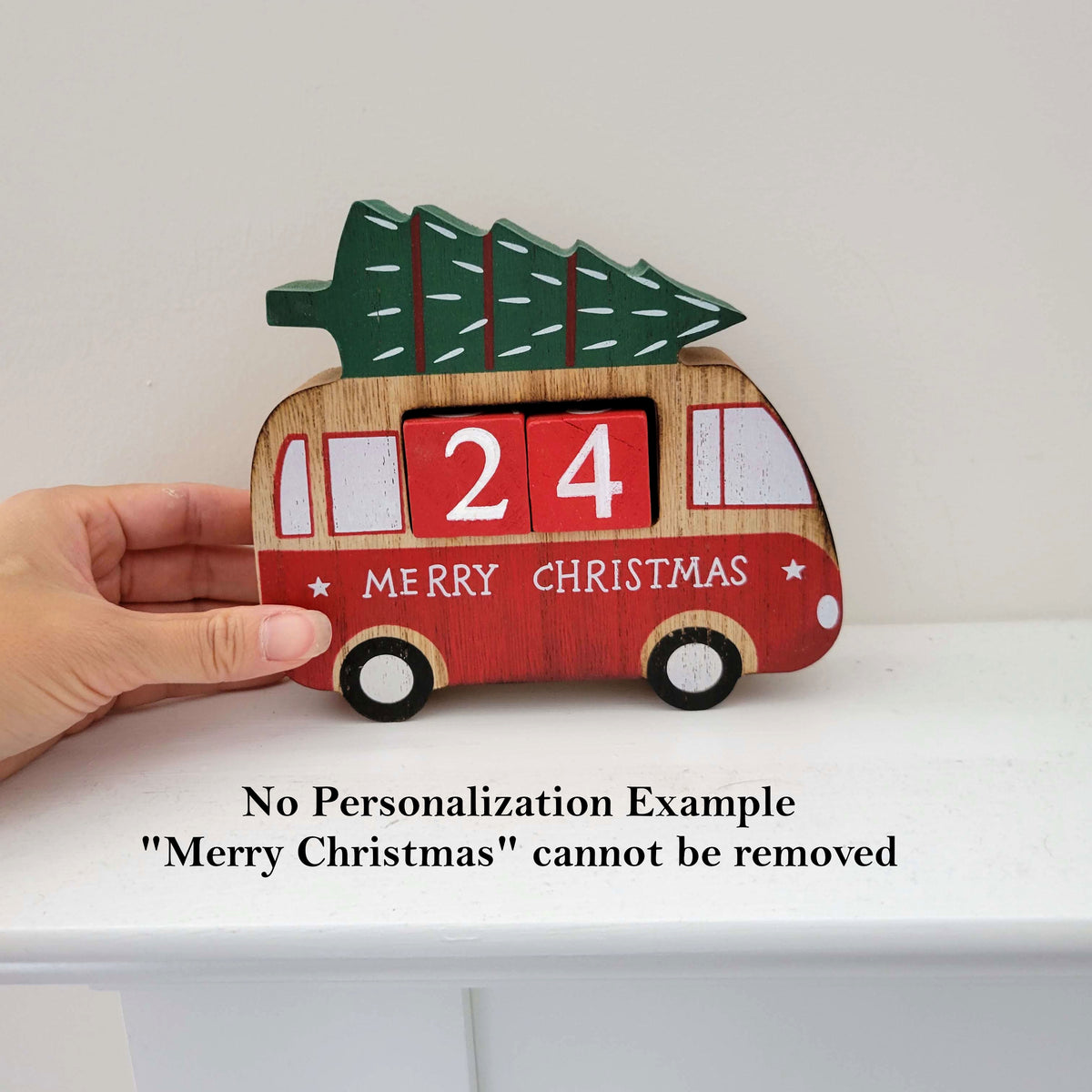 Personalized Christmas Camper Advent Calendar – The Lettering Studio