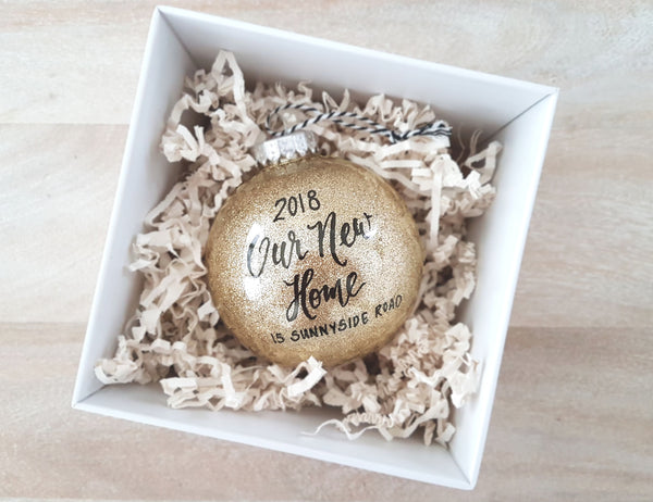 new home personalized ornament