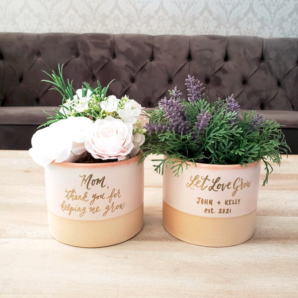 personalized planter