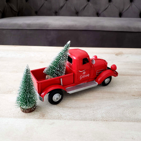 Red Truck Christmas Decor