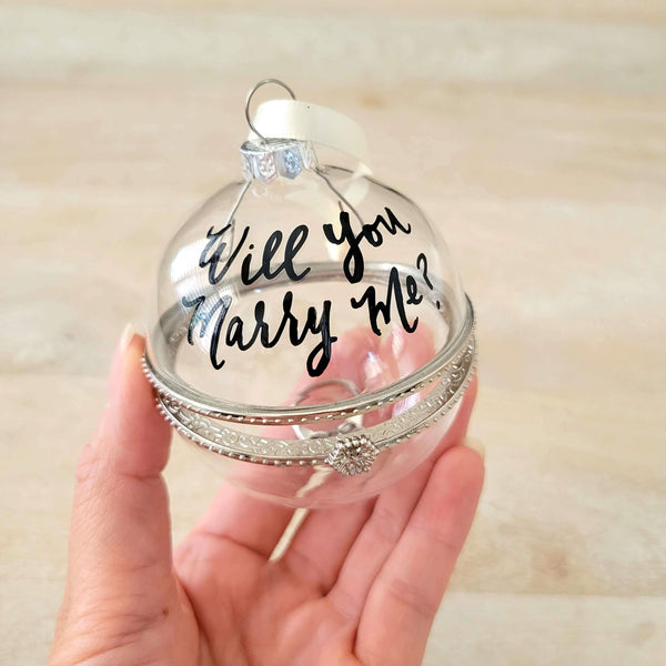Proposal Christmas Ornament